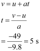 NCERT Solutions Class 11 Physics Chapter 2 - Motion in a Straight Line